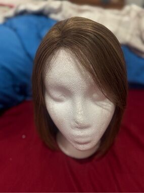 Uniwigs custom Claire hair topper EUC truffle brown